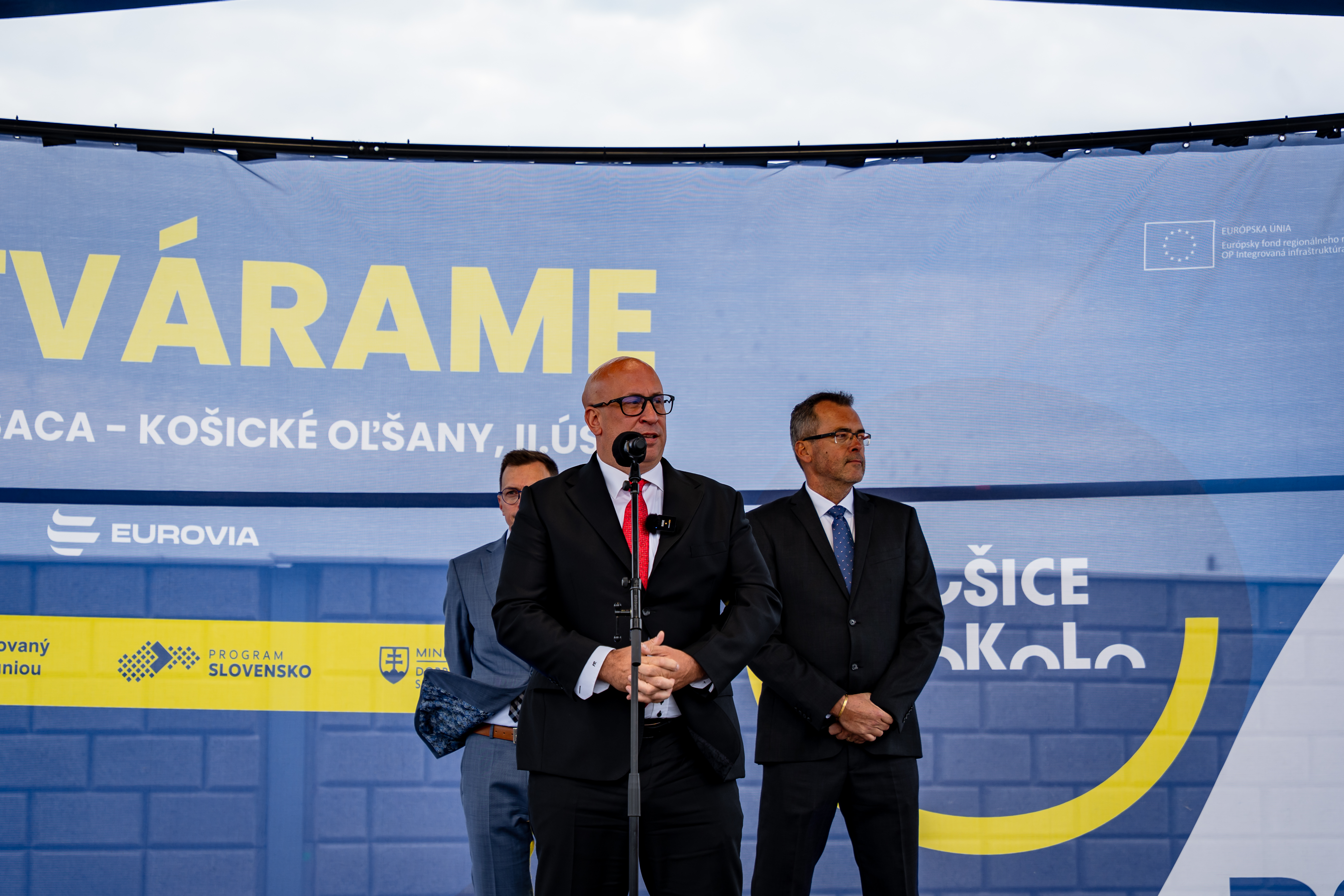 Slavnostne otvorenia useku rychlostnej cesty R2 Kosice, Saca  Kosicke Olsany II. usek -16